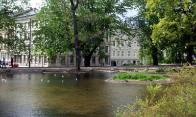 Leaving St. Hanshaugen Park