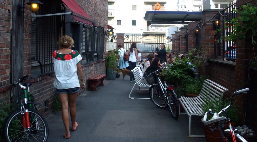 Outside the Mekaniske Verksted, Oslo
