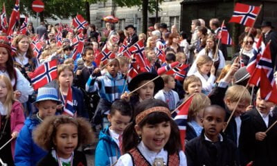 Children on 17th May
