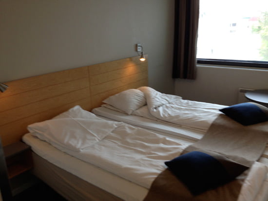 Typical twin room at St Svithun Hotell, Stavanger