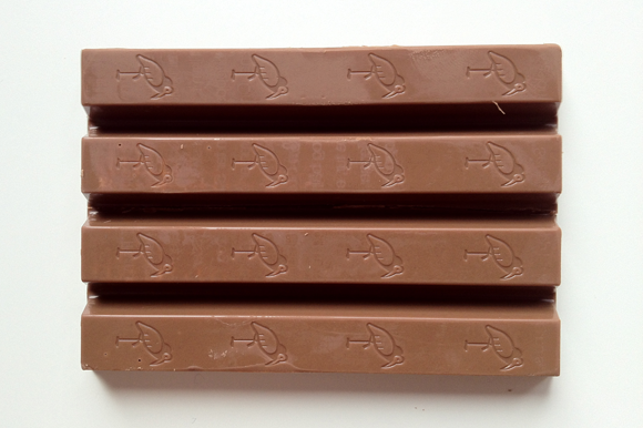 Norwegian chocolate bar Kvikk Lunsj.