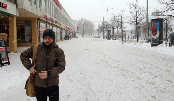 Chris getting cold