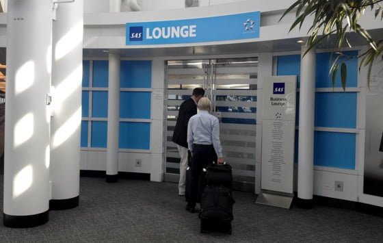 SAS Lounge at Chicago