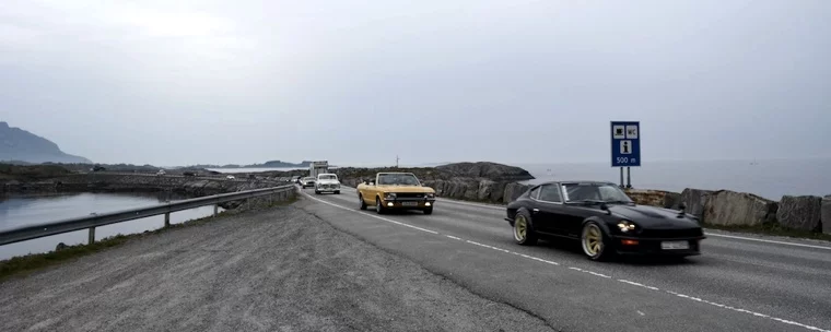 Classic car rally