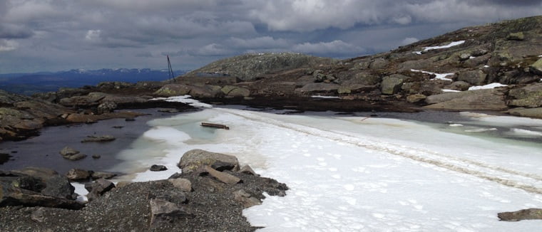 Snow in June