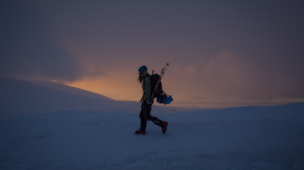 Uphill hike