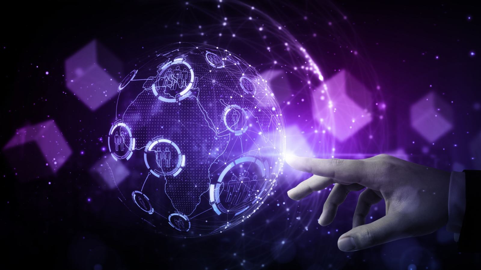 Digital currency concept image.