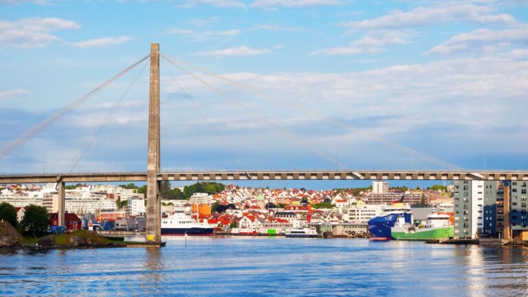 Bridge in Stavanger city.