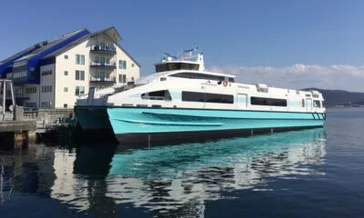 Kystekspressen ferry. Photo: David Nikel.