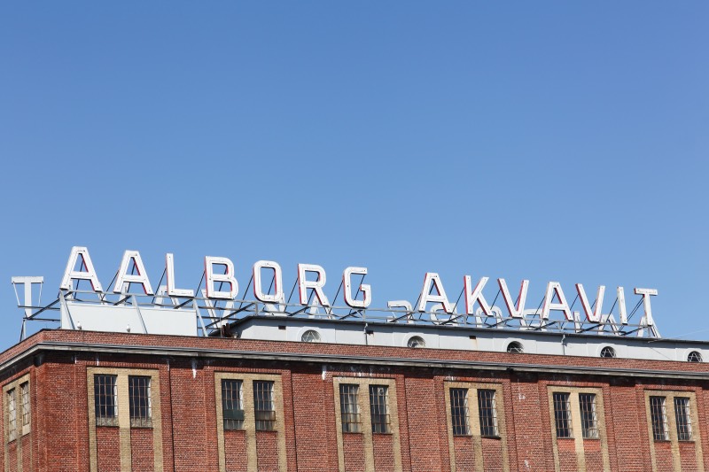 A Danish aquavit factory in Aalborg