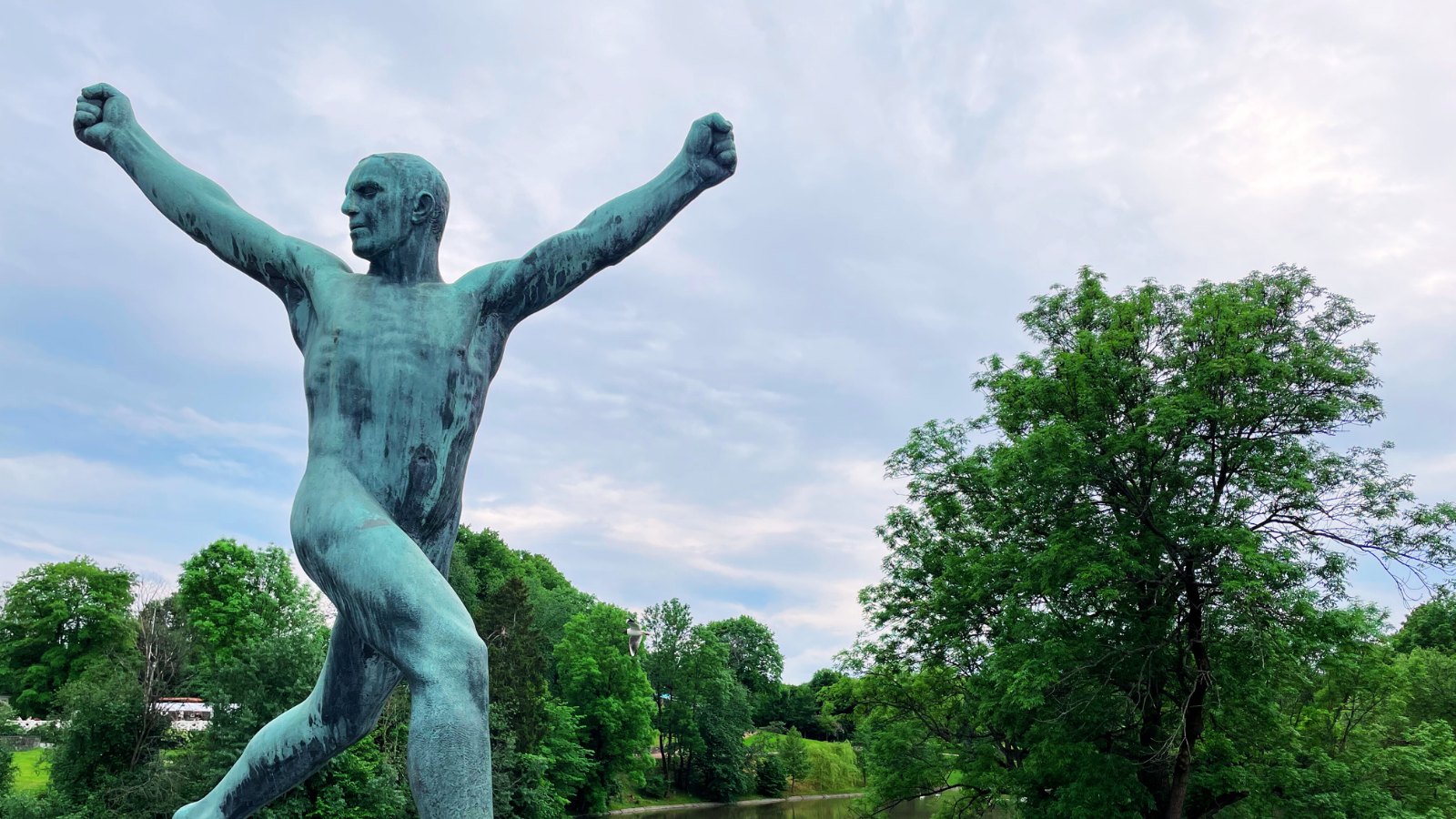 Life sculpture in Vigeland Park, Oslo, Norway. Photo: David Nikel.