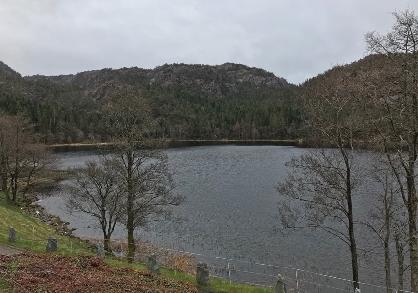 Lakeside conference centre on Stord