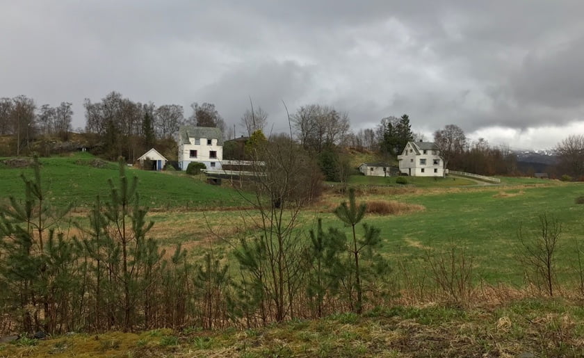Western road around Stord