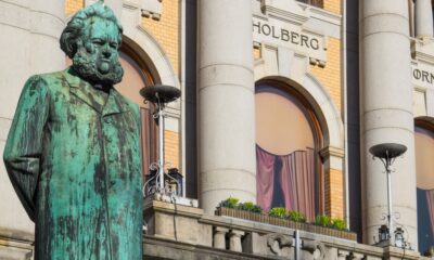 Statue of Henrik Ibsen in Oslo