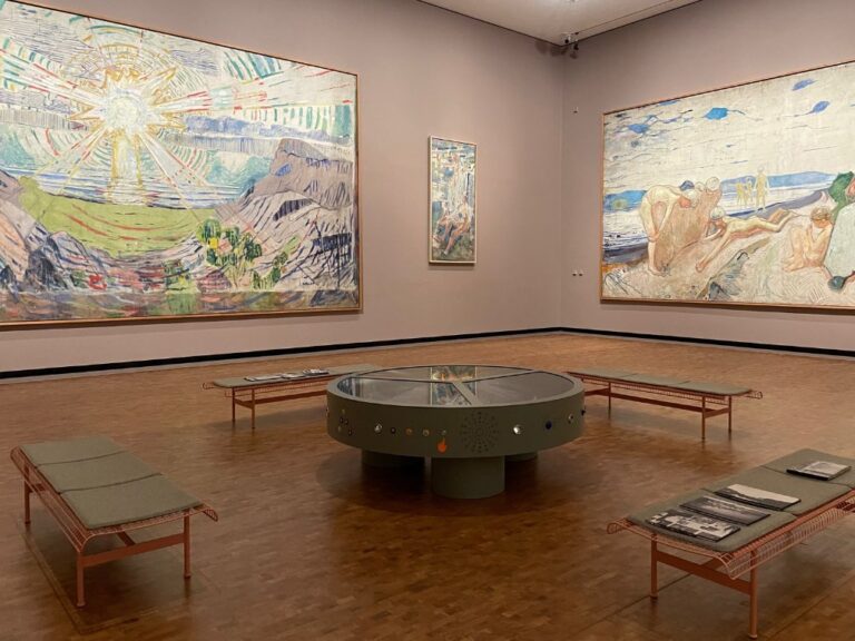 A room inside Oslo's Munch Museum. Photo: David Nikel.