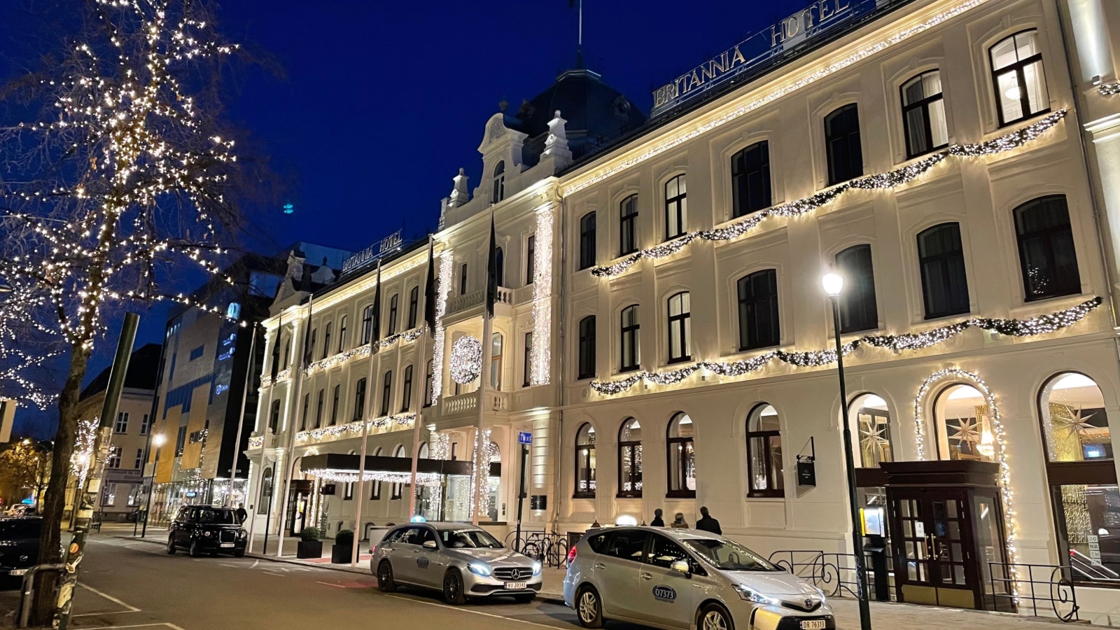 The exterior of the Britannia Hotel in Trondheim, Norway. Photo: David Nikel.