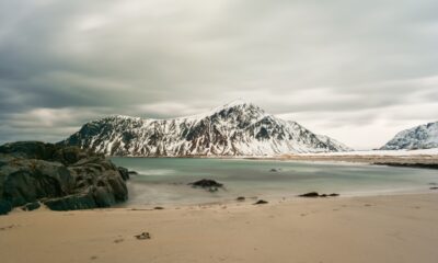 Skagsanden beach in Lofoten