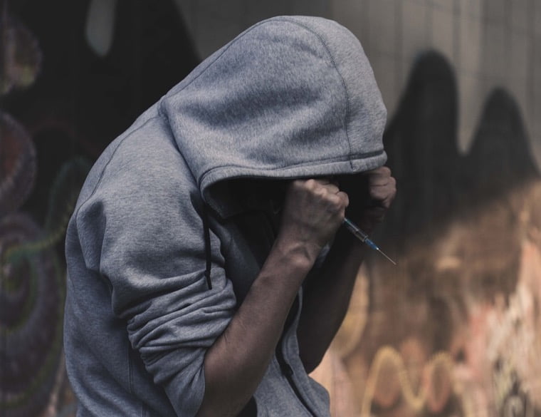 Drug addicts in Oslo