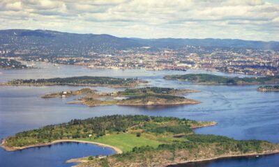 Langøyene with Oslo in the background