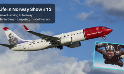 Podcast interview about travel hacking in Norway