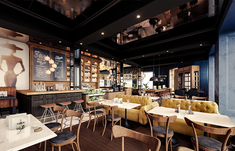 Atlas Brasserie at Amerikalinjen in Oslo