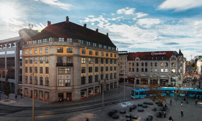 Amerikalinjen on Jernbanetorget in Oslo