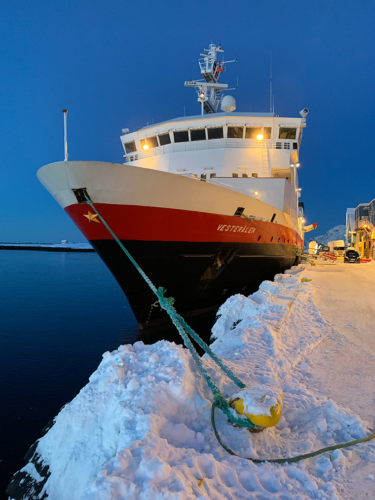 Hurtigruten in Brønnøysund