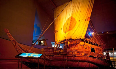 The Kon-Tiki raft