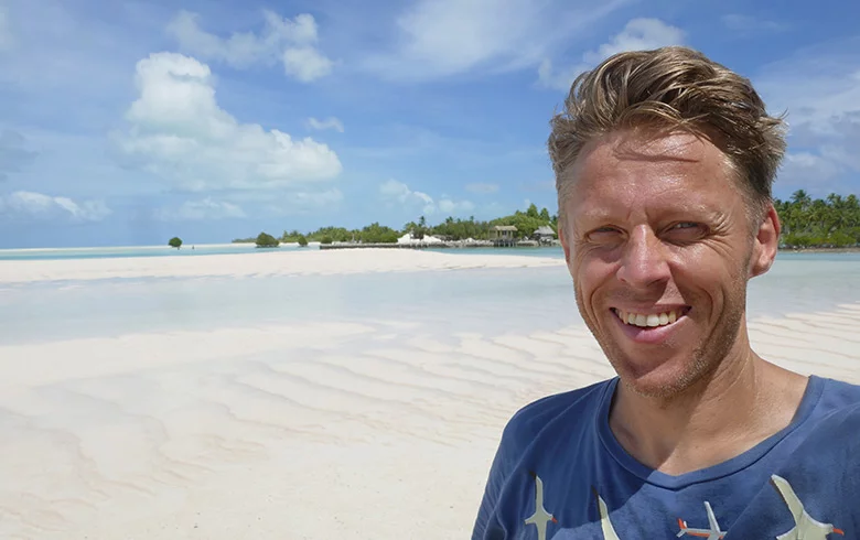 Gunnar Garfors the Wandering Norwegian in Kiribati