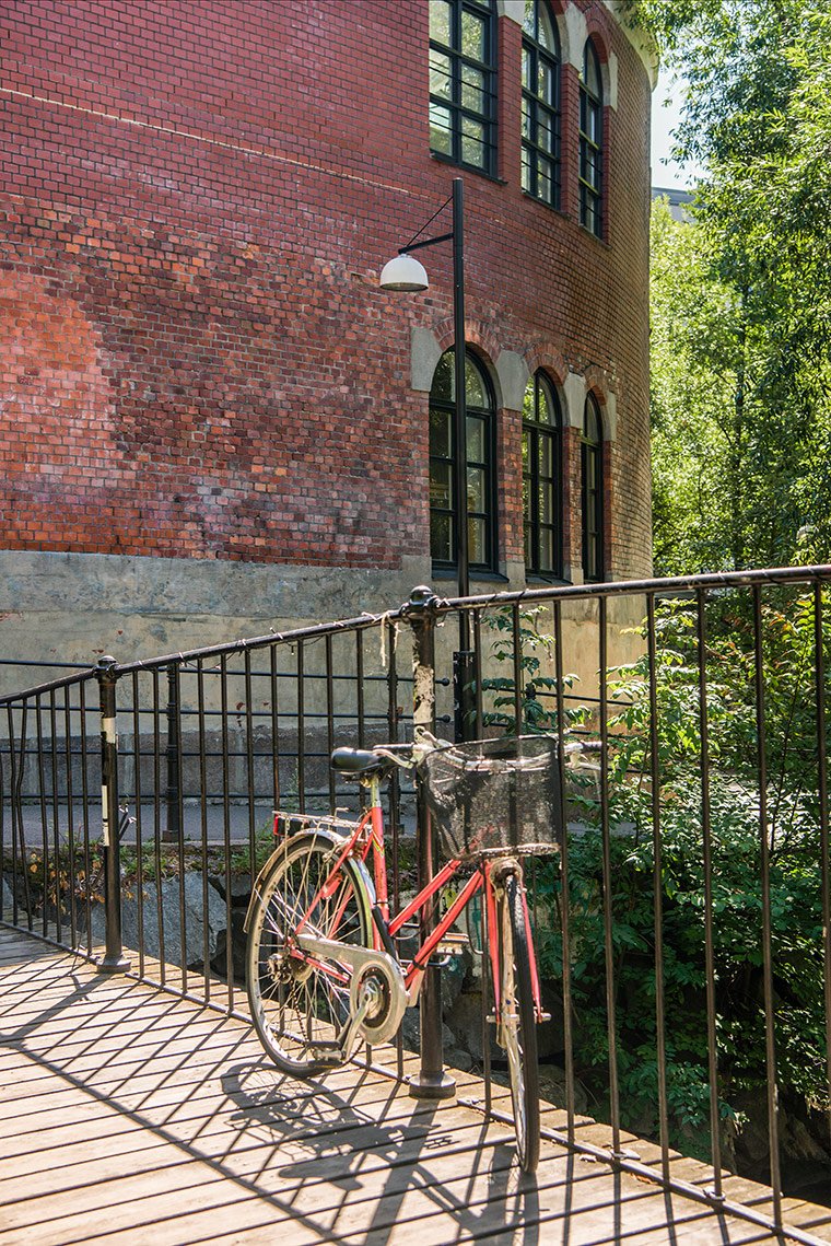 Urban cycling in Oslo, Norway
