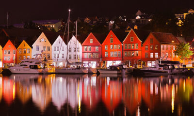 Historical Bergen wharf