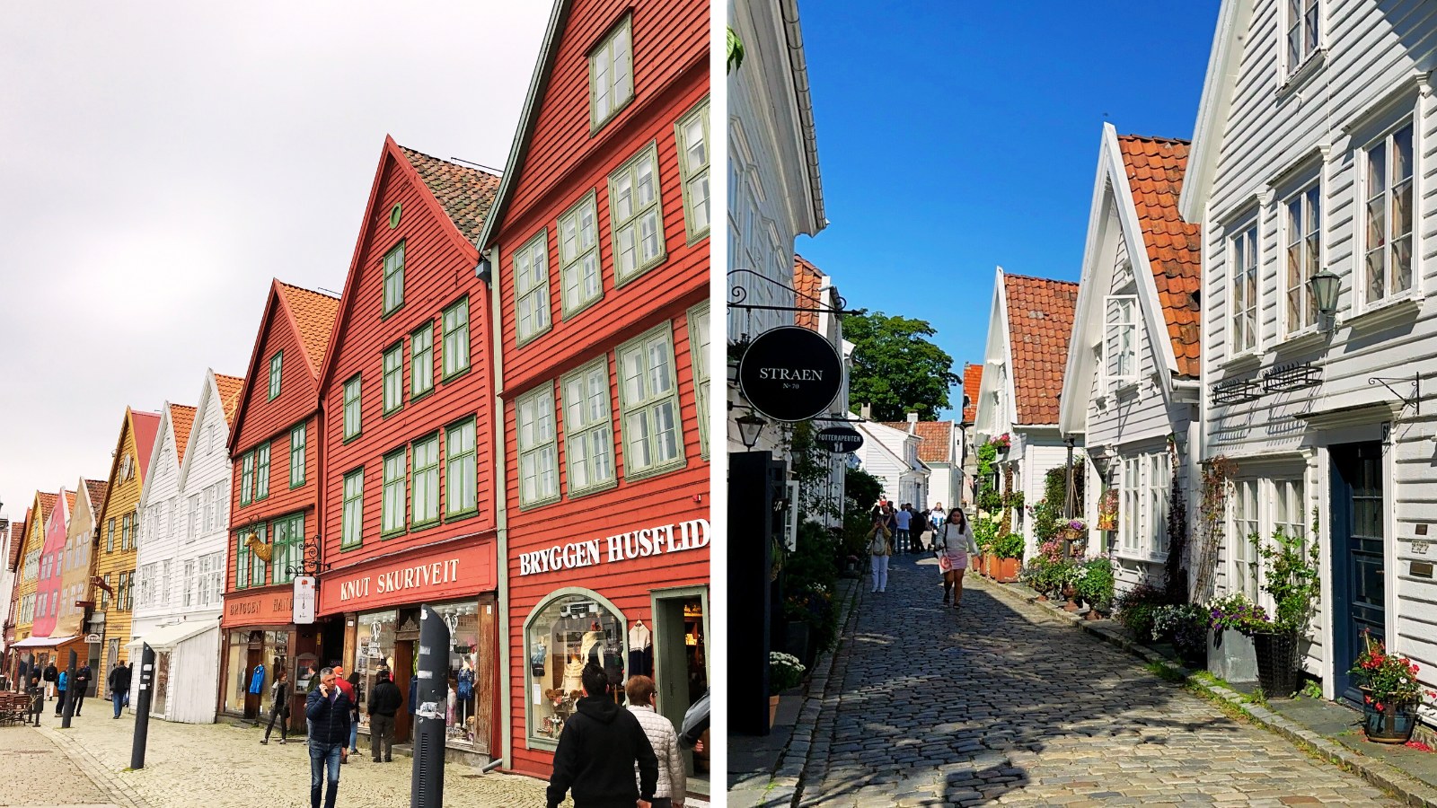 Bergen and Stavanger in Norway. Photos: David Nikel.
