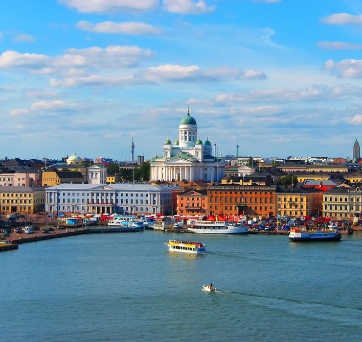 Helsinki, the capital city of Finland