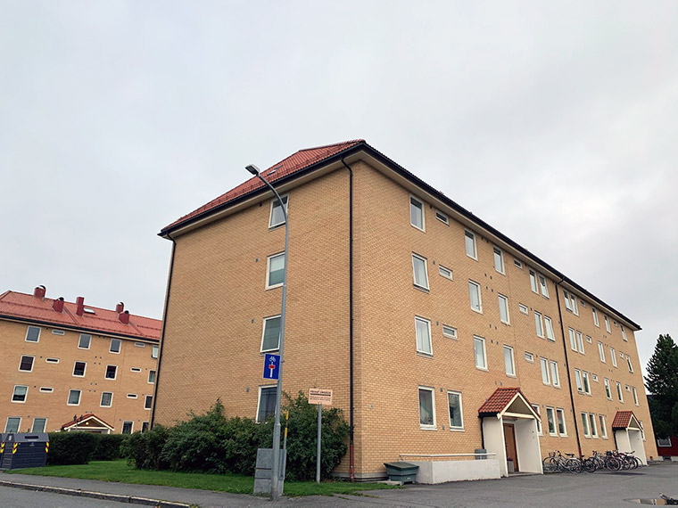 Norwegian city apartments in Trondheim, Norway