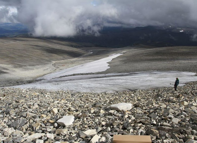 jotunheimen ice patch arrows