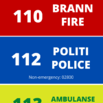 Emergency services in Norway: how to contact the fire service, police and ambulance.