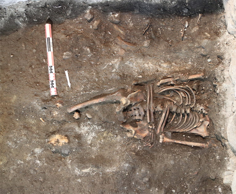 Medieval graves underneath Stavanger cathedral
