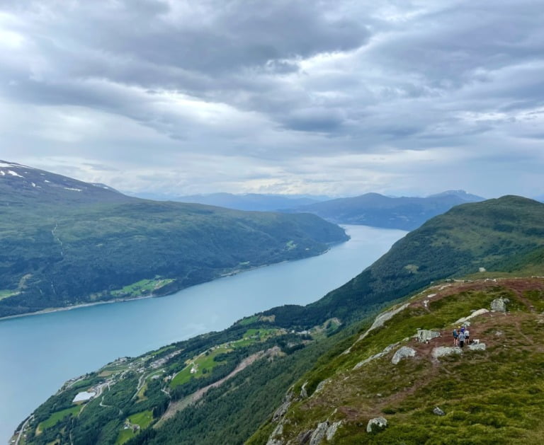 Nordfjord from the Loen Skylift