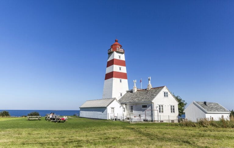 Alnes Lighthouse in Norway.