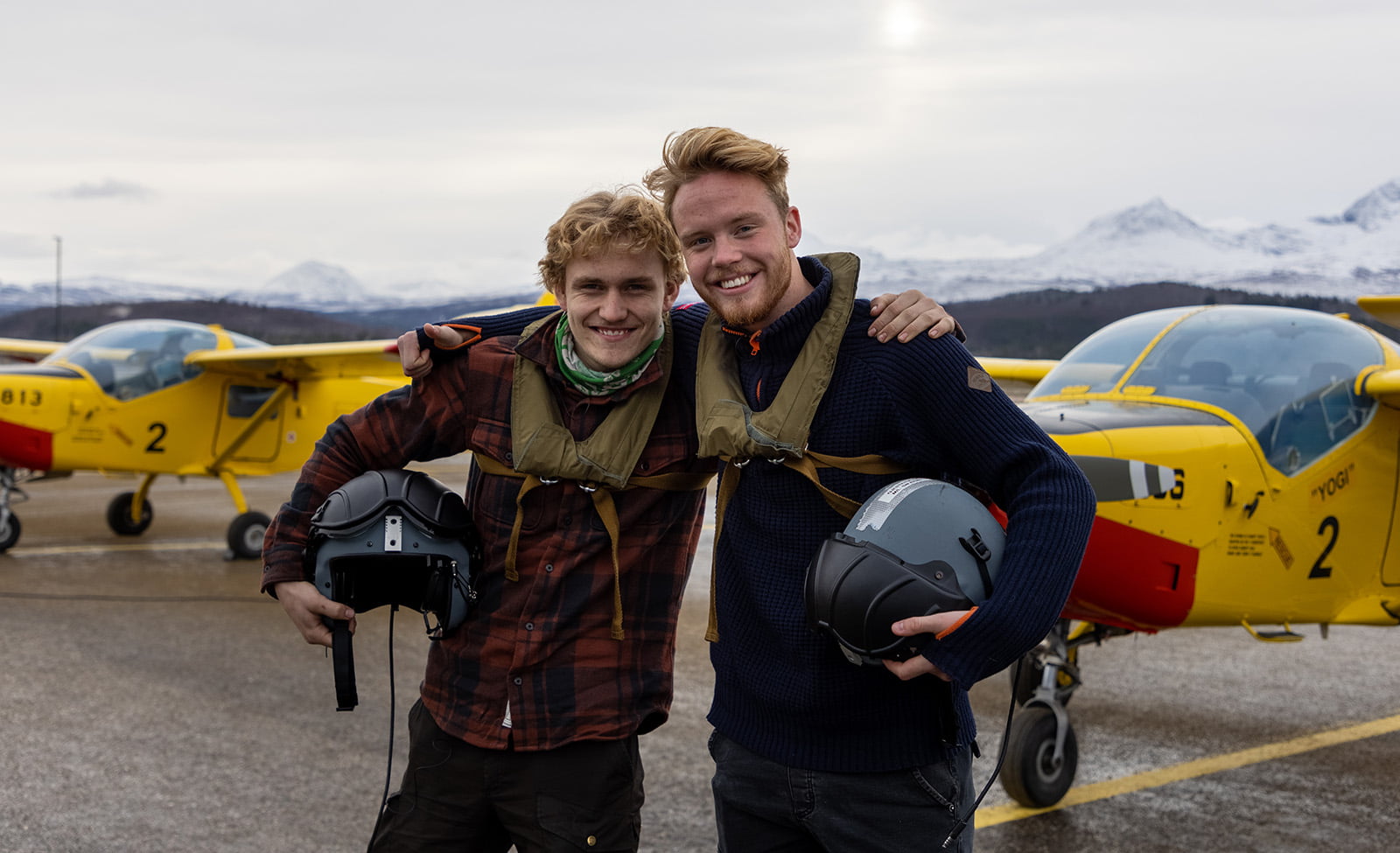 The Norwegian Air Force pilot school in Northern Norway