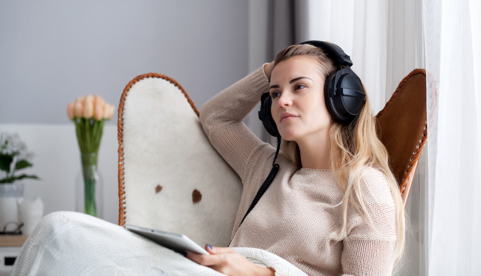 Audibook listener in Norway