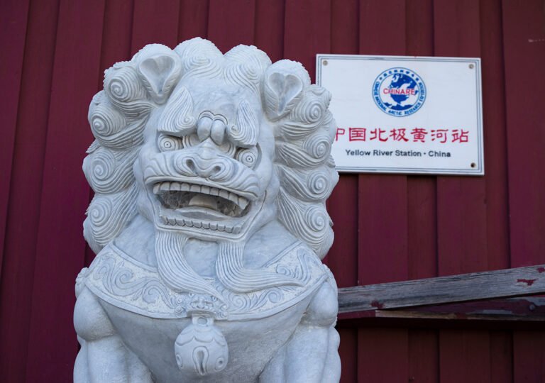 Chinese research station on Svalbard
