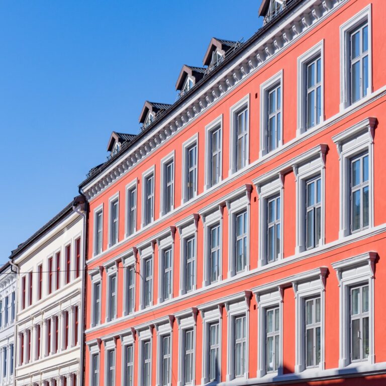 Architecture in the Grünerløkka neighbourhood of Oslo, Norway.