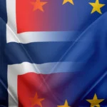 Norway EU relationship in flags
