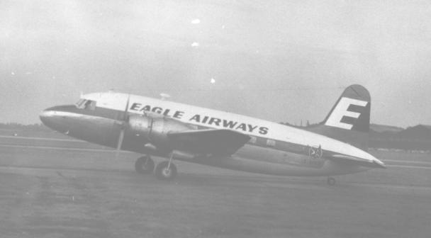 A similar Vickers Viking operated by Eagle Airways in 1960.