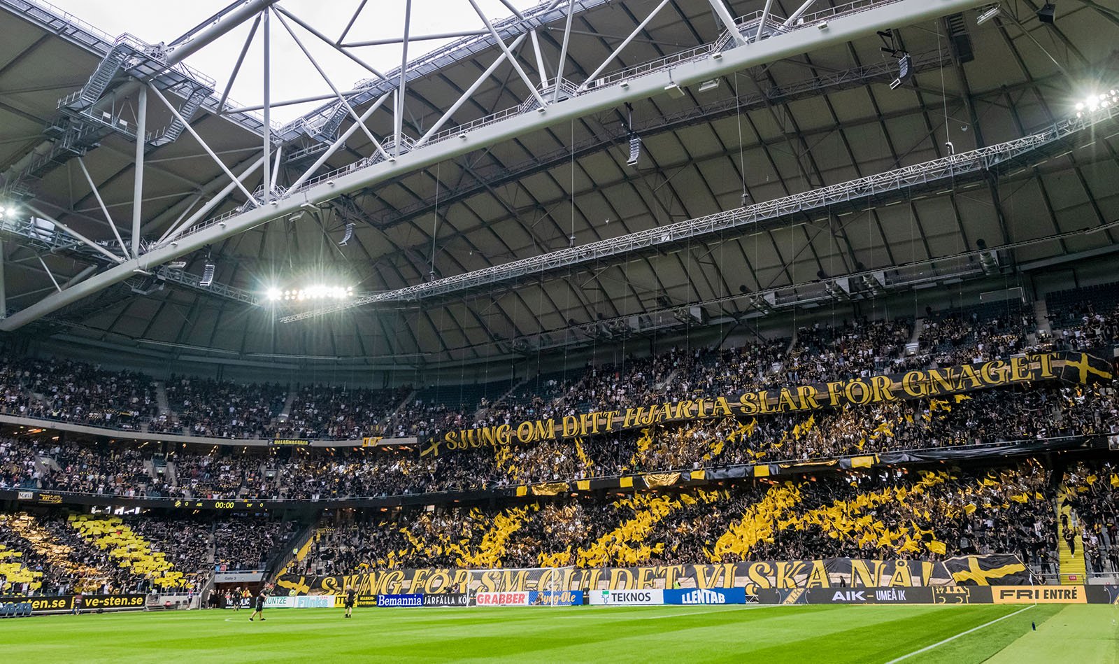 Friends Arena in Stockholm, Sweden.