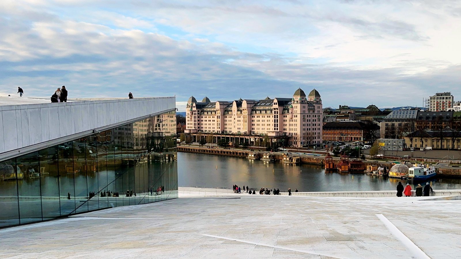 View from Oslo Opera House. Photo: David Nikel.