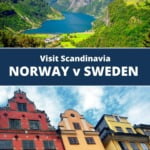 Norway v Sweden Pin
