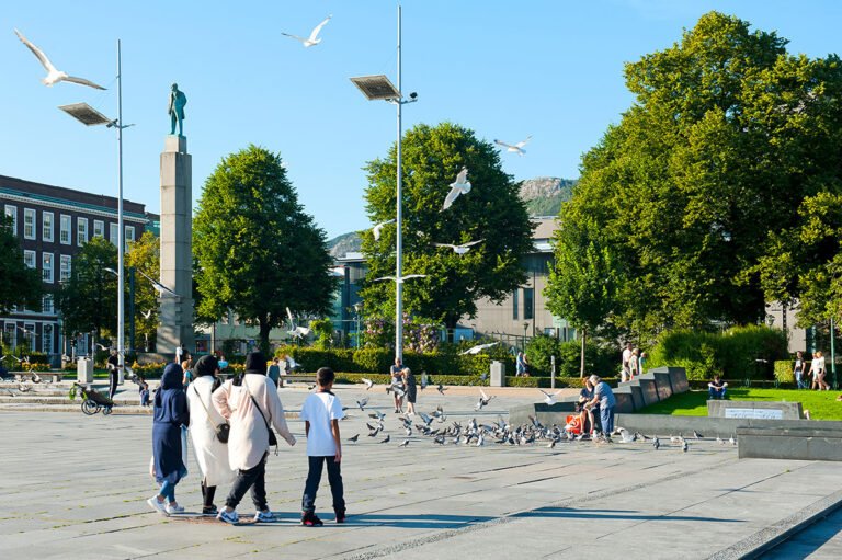 Immigrant family in Bergen