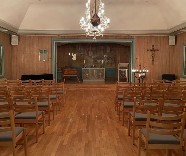 Interior of Svalbard Church. Photo: David Nikel.